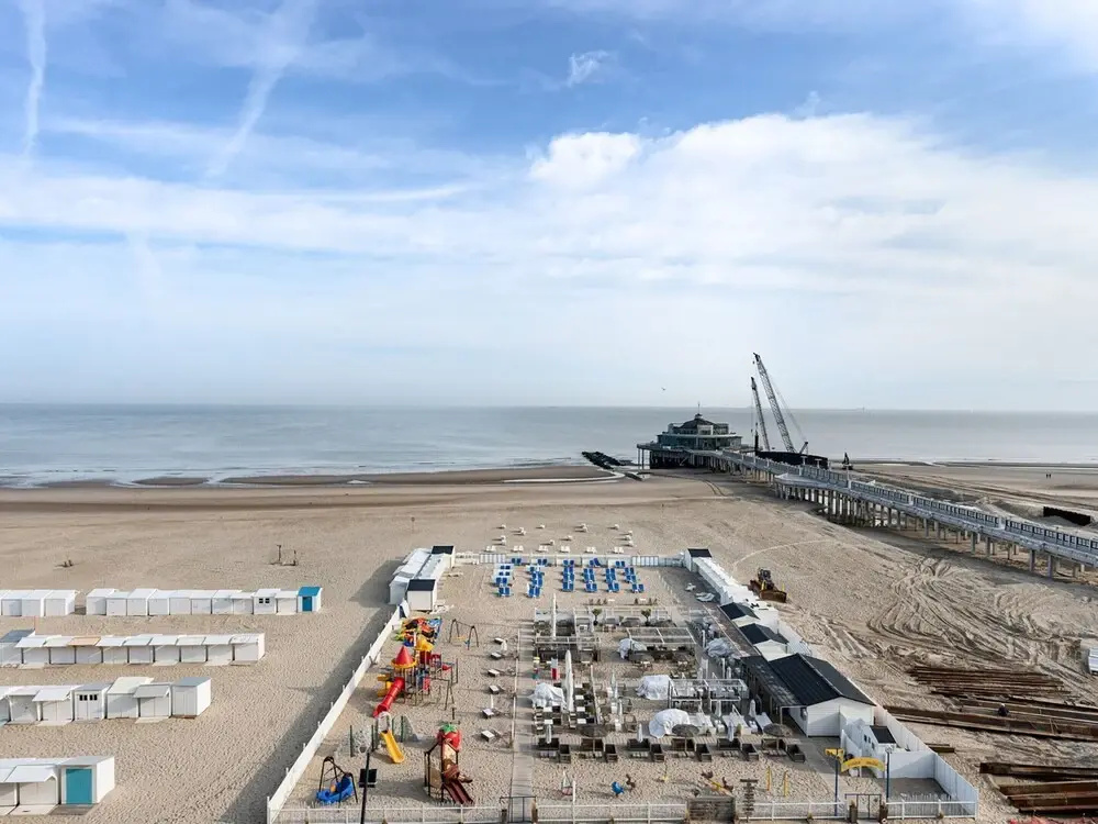 Apartment in Blankenberge with Sea Views
