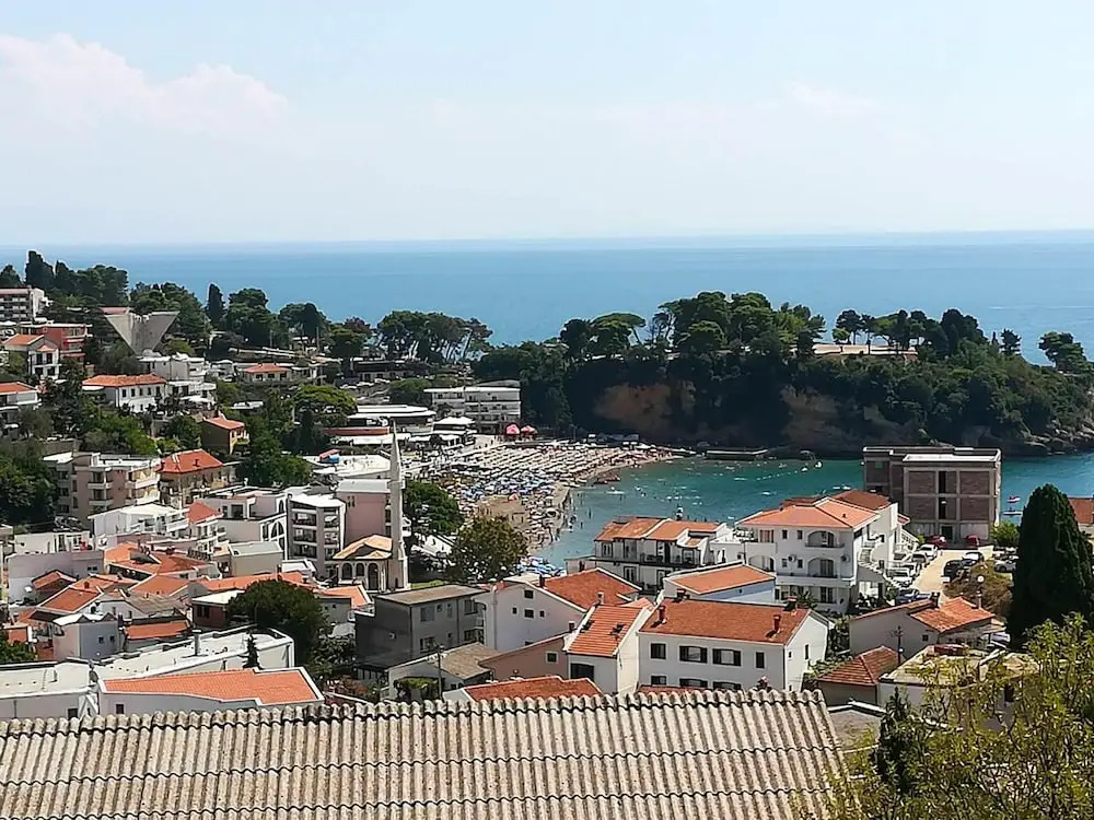 Studio in Ulcinj, With Wonderful sea View, Furnished Balcony and Wifi Near the Beach