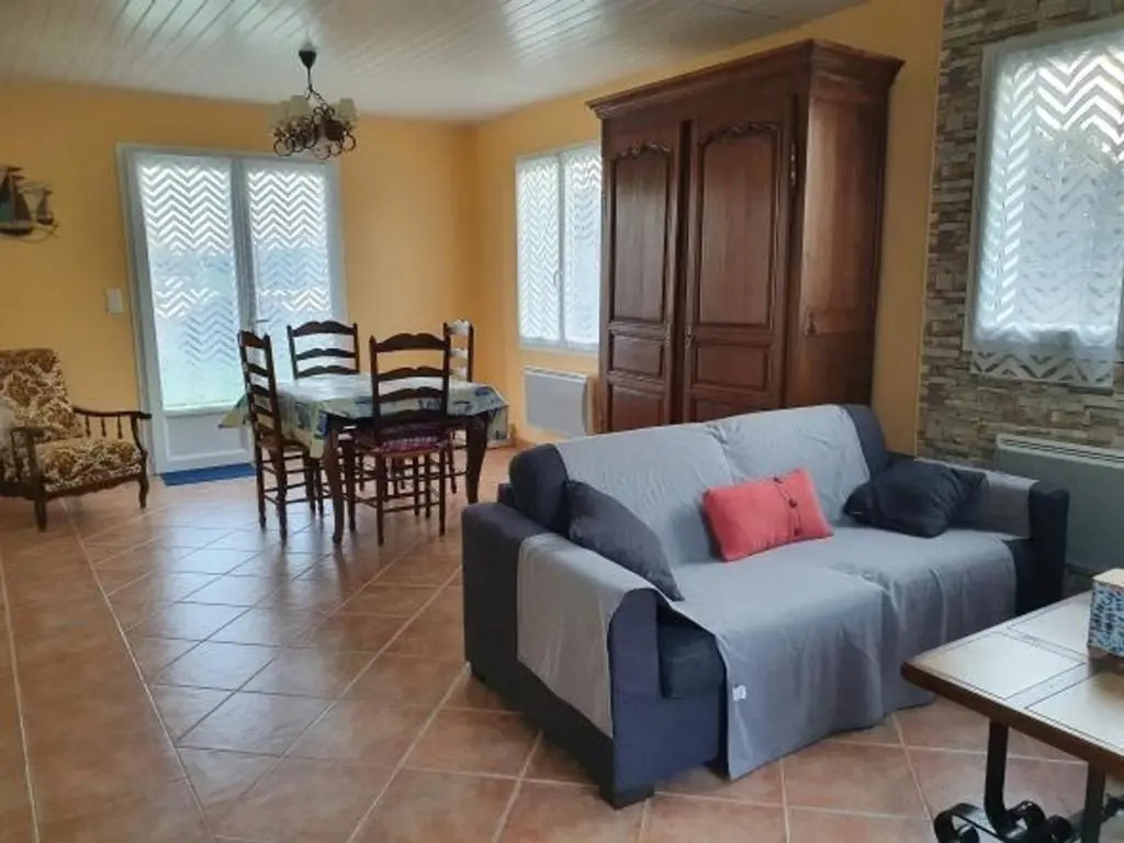 Maison de plain-pied avec jardin, animaux sur demande, près de la plage - FR-1-476-23