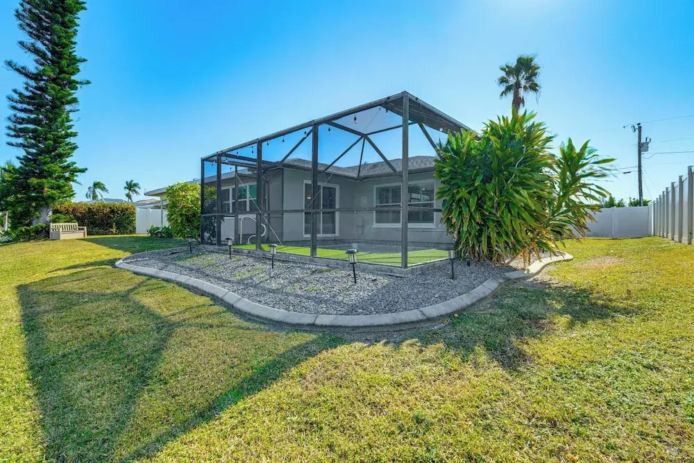 Dock + Patio w/ Canal View: Paradise in Cape Coral