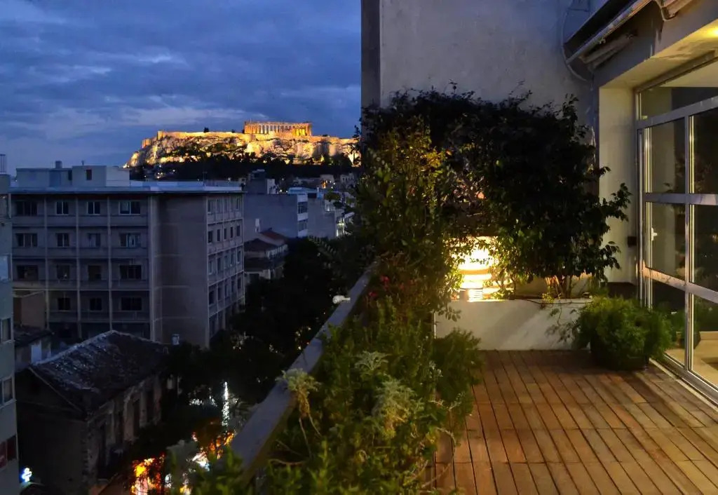 Hidesign Athens Art Loft Penthouse Acropolis View