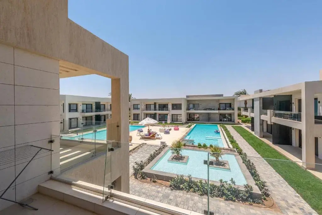 Golden Apartments Pool view 1 bedroom apartment in GCribs