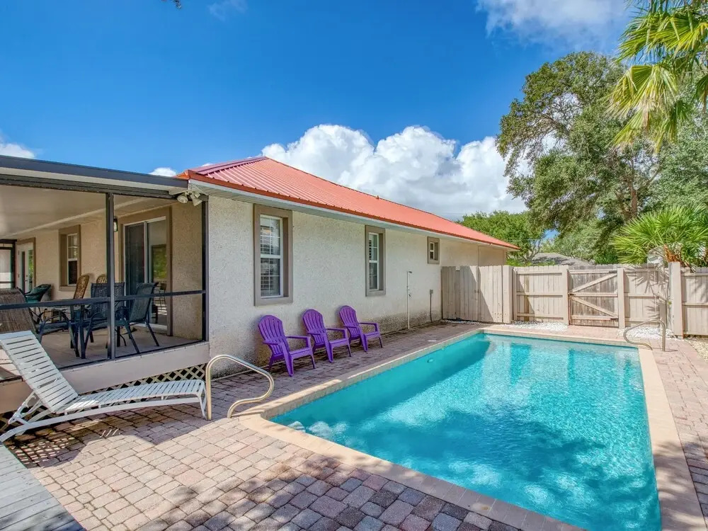 Lovely Vilano Beach W/ Pool, Boat Parking 4 Bedroom Home