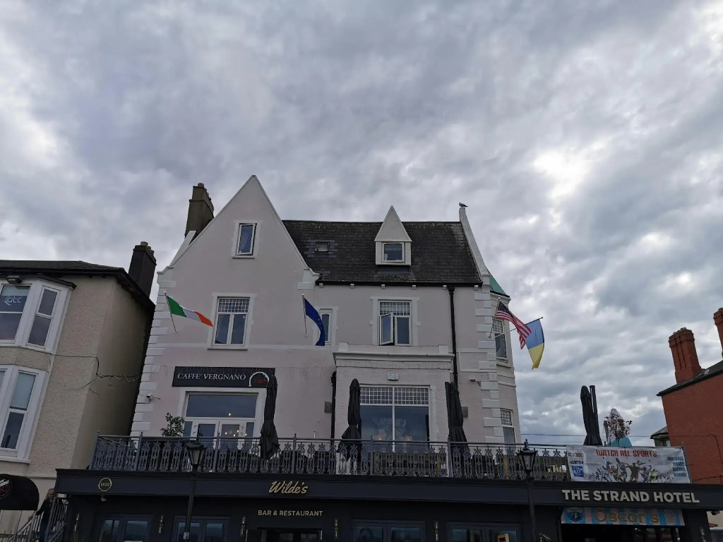 The Strand Hotel, the former residence of Oscar Wilde