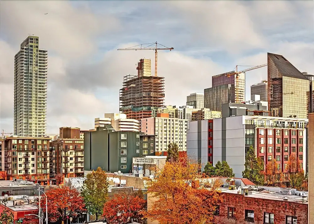 Belltown Court Loft Penthouse - One Bedroom Apartment with Balcony