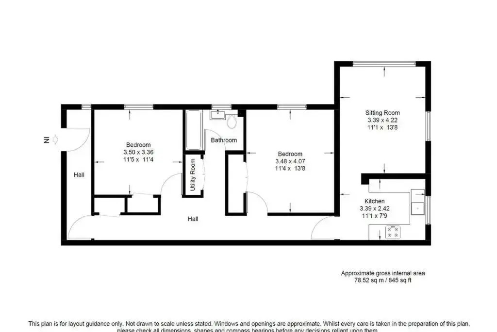 Modern, 2 bedroom apartment in centre of Southsea