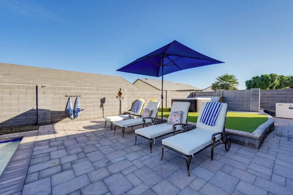Private Pool & Hot Tub! Relaxing Mesa Apartment