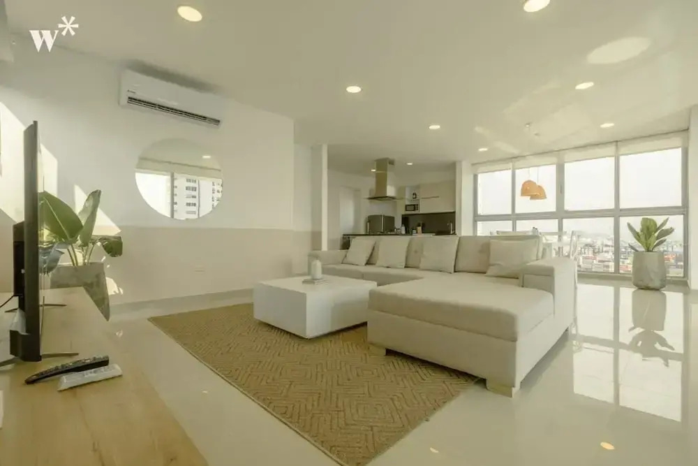 w Lovely 2BR w AC in Sunny Cartagena