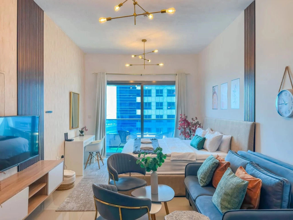 Квартира Marina Studio Balcony DMCC Metro & Beach