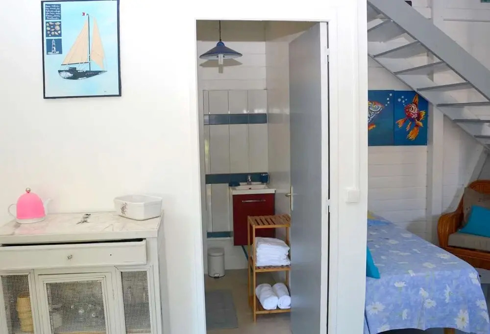 Apartment in a Bungalow on the Beach in Le Carbet Wonder