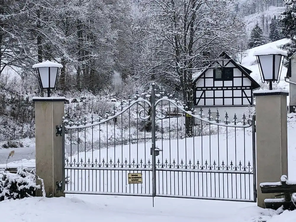 Ruckzugsort am Teich in Winterberg
