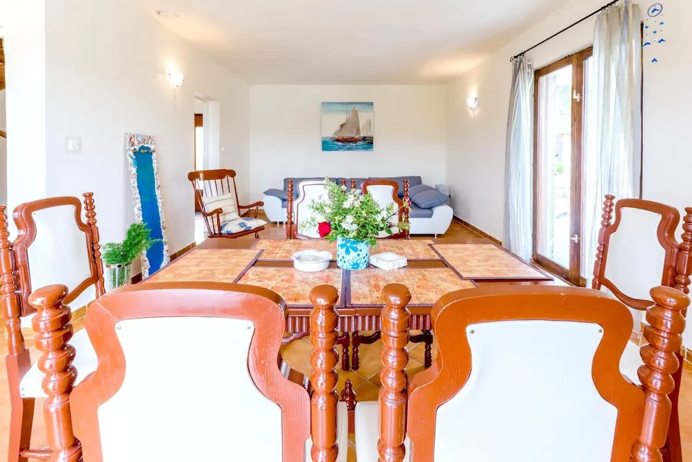 House With 3 Bedrooms in Milna, With Wonderful sea View, Furnished Gar
