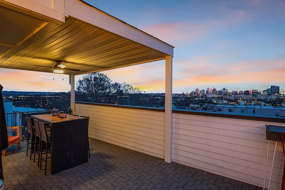 Ultimate Rooftop Double Games BBQ Skyline Views