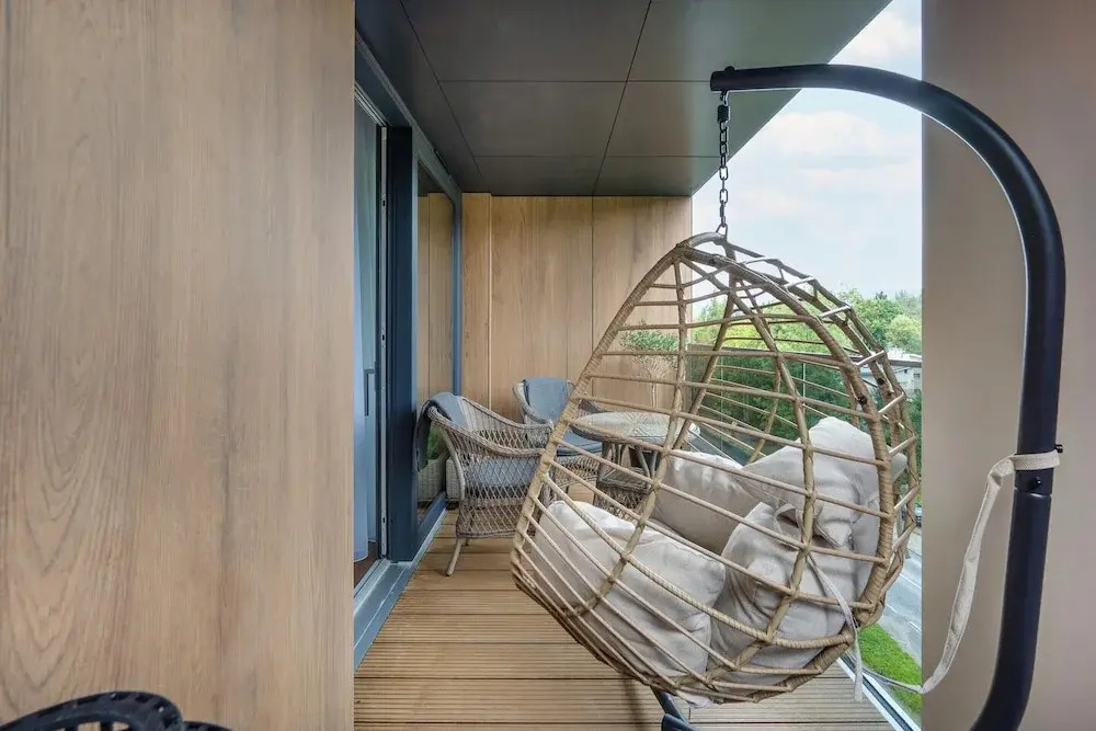 Holiday Studio With Balcony, Indoor Pool, Sauna