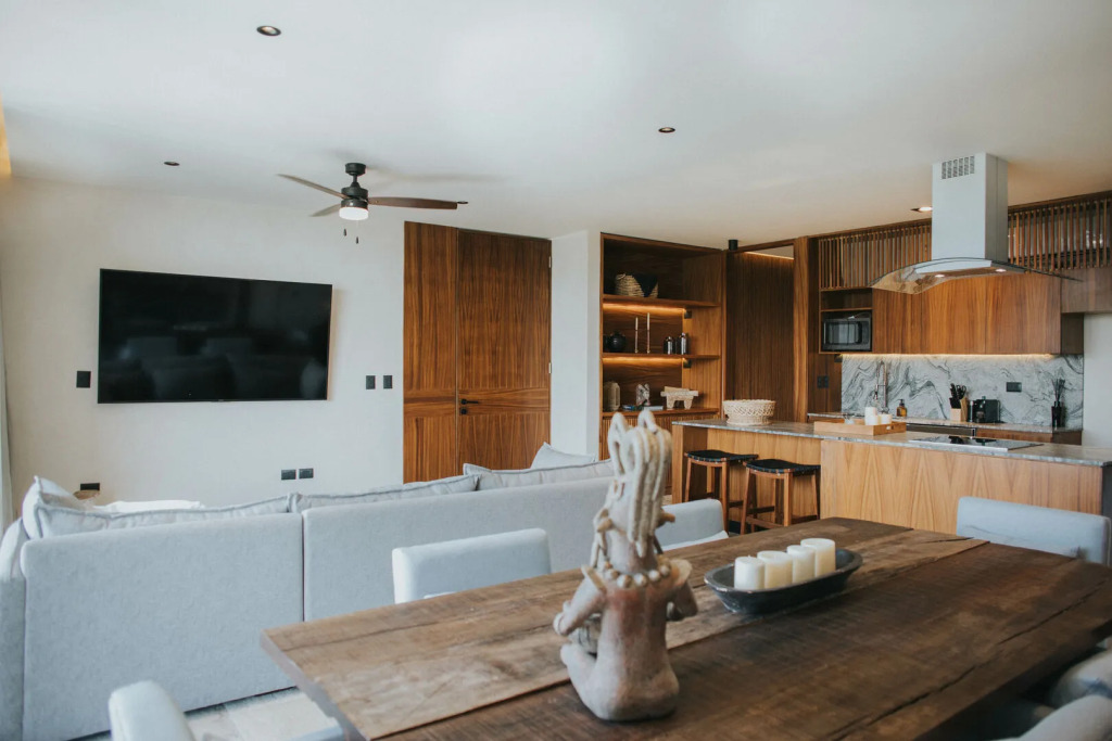 Modern & Luxury 3BR Penthouse | Aldea Zama | Private Hot Tub | Nature Vibes | WiFi