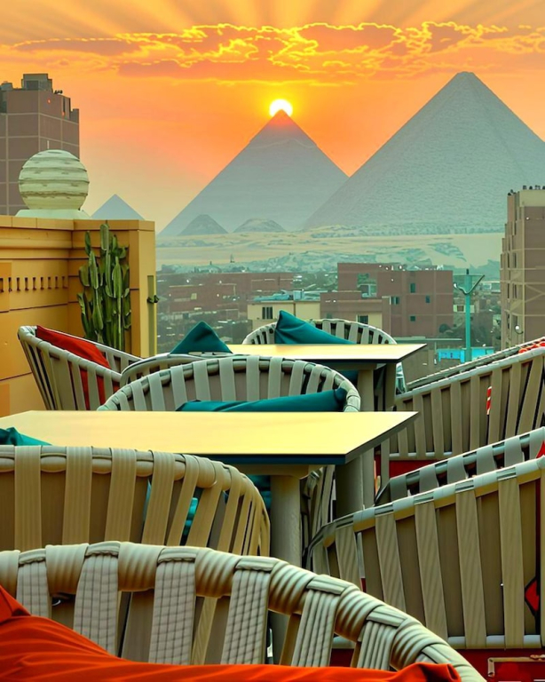 Mirage pyramids view hotel