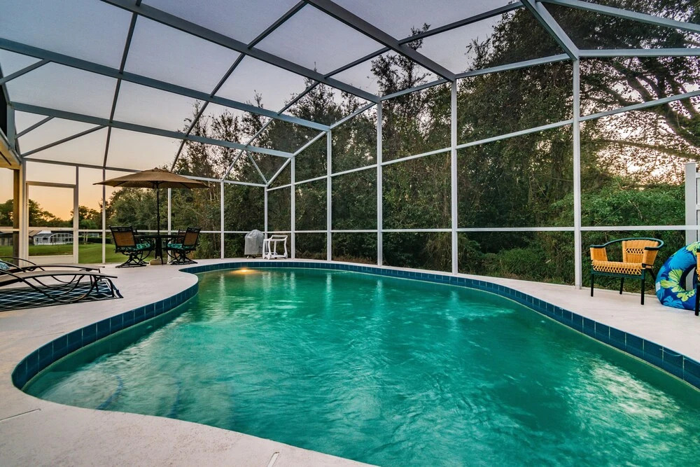 Near Theme Parks! In-Ground 3 BR Pool Home, Sleeps 7, Total Privacy!