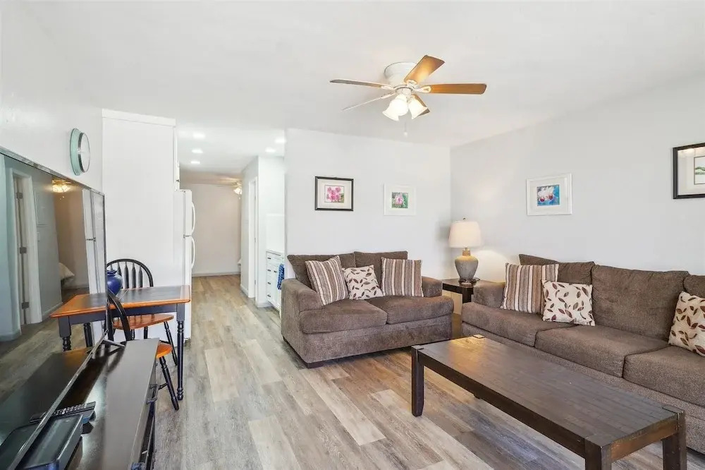 Beach Condo W/private Patio #135 1 Bedroom Condo by Sunset Shores Condominiums