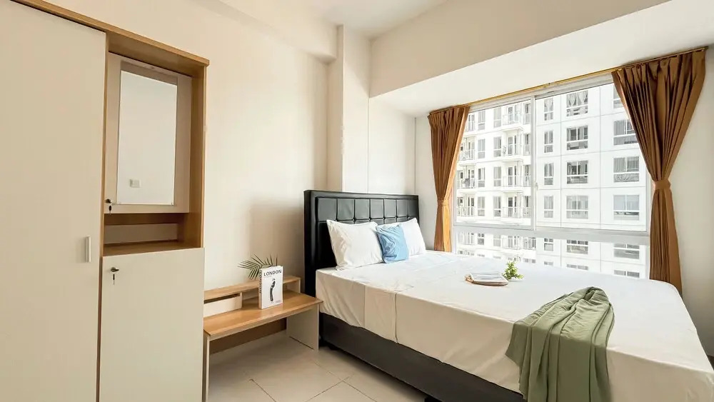 Nice and Comfy 2BR at 32th Floor Tokyo Riverside PIK 2 Apartment