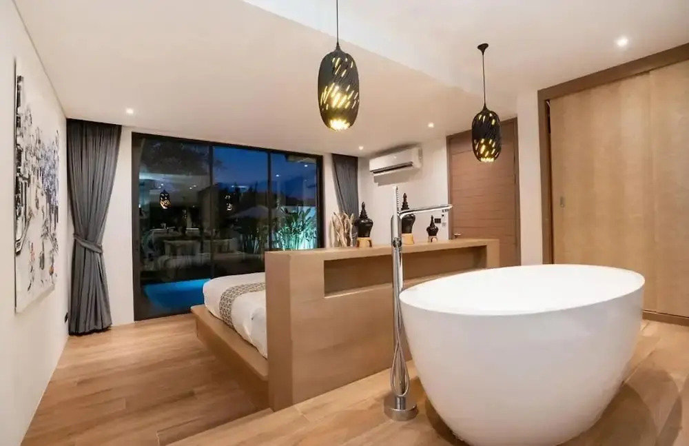 2BR Modern Pool Villa Near the Sea V261
