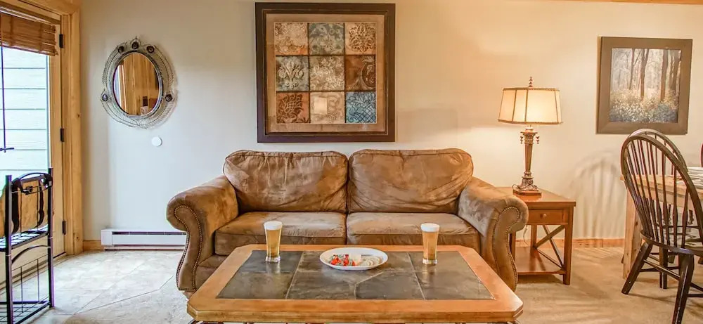 Powderidge #14: 2 Bedrooms, 2.5 Bath: Slope Side, Wood Fireplace