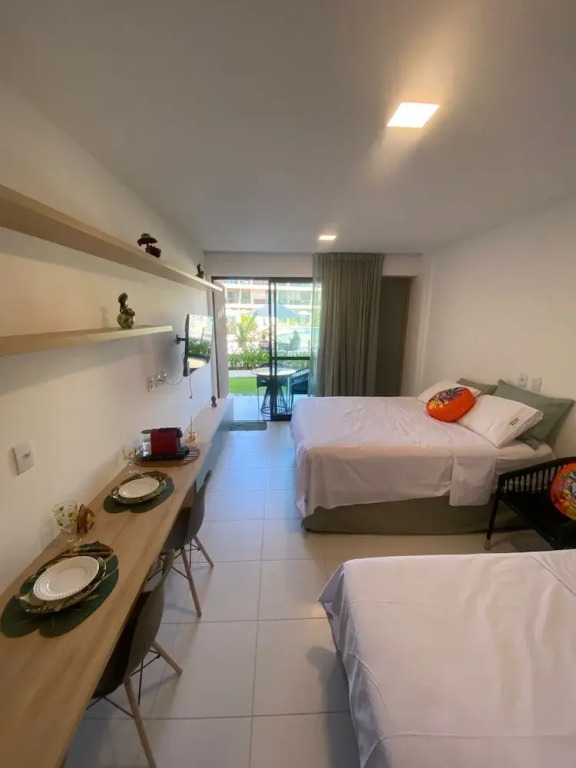 Flat térreo com varanda 05D Malia byLP
