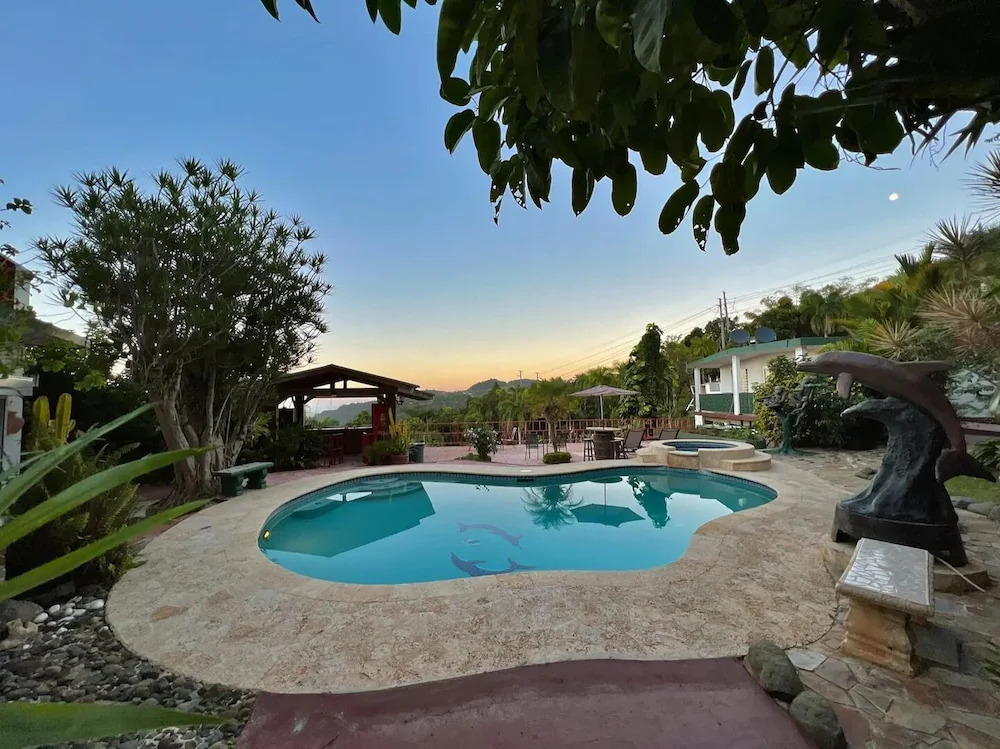Panchos Paradise - Rainforest Guesthouse with Pool, Gazebo and View