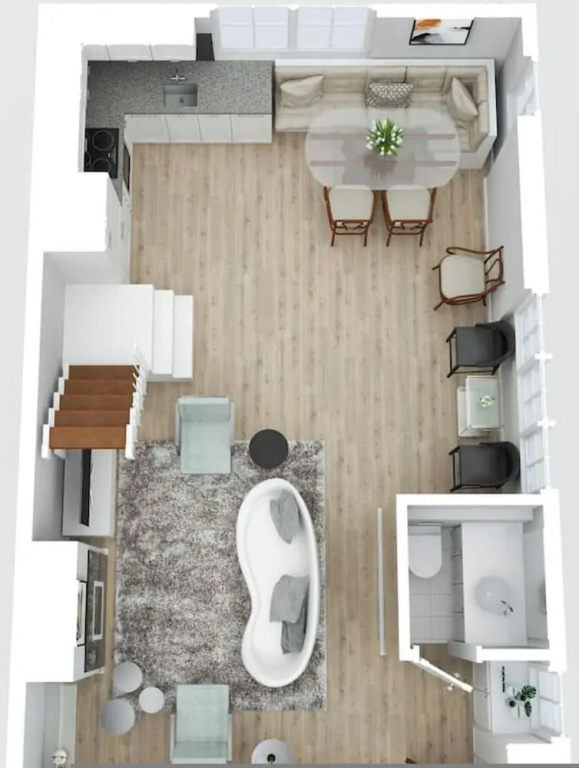Pocket Full of Pearls 1 Bedroom Duplex Penthouse