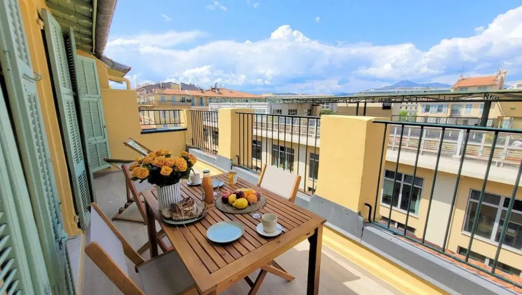 Ze Perfect Place - Opera Nice - Appartement 2 Chb - AC - Terrasse