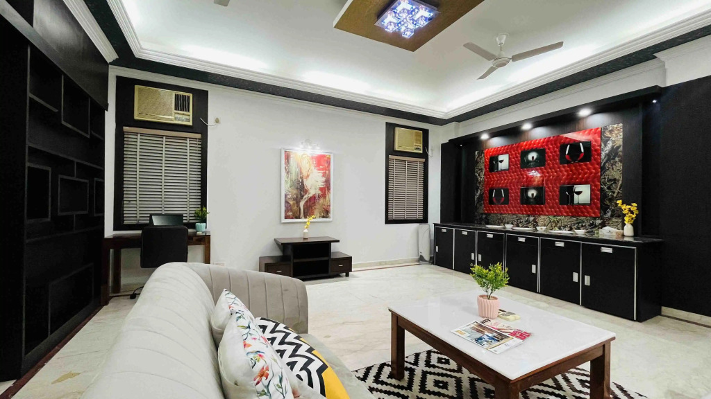 Bluo 1Bhk Green Park - Balcony, Lift, Parking