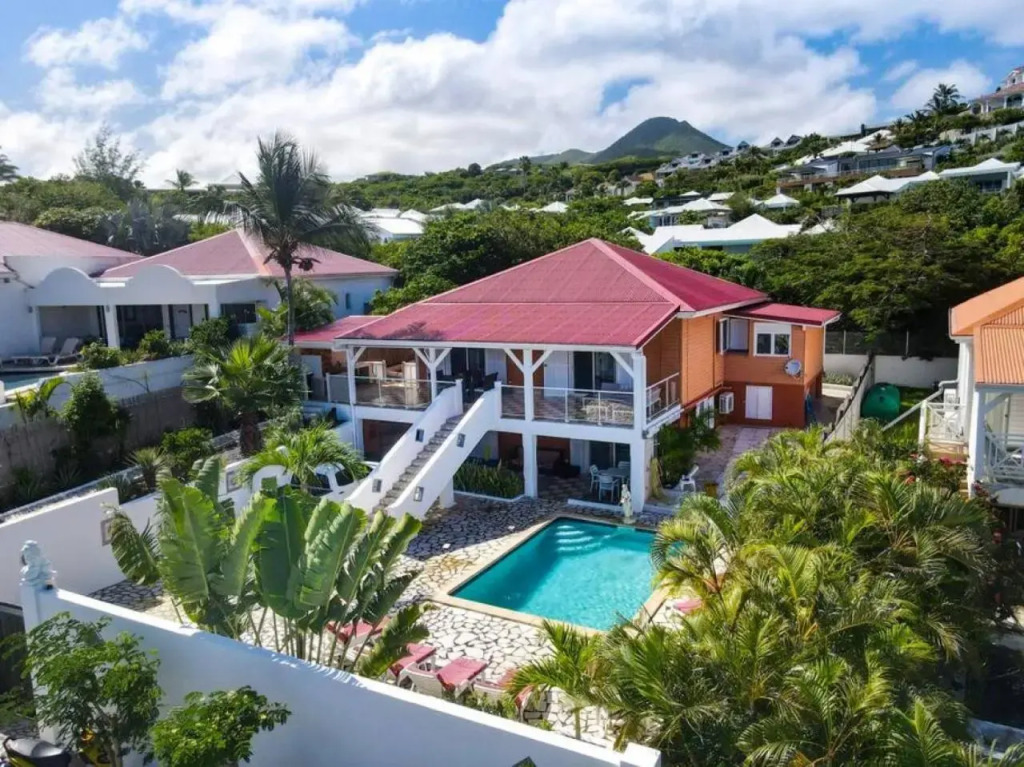 Villa Caribbean Star, 5 min walk from the beach