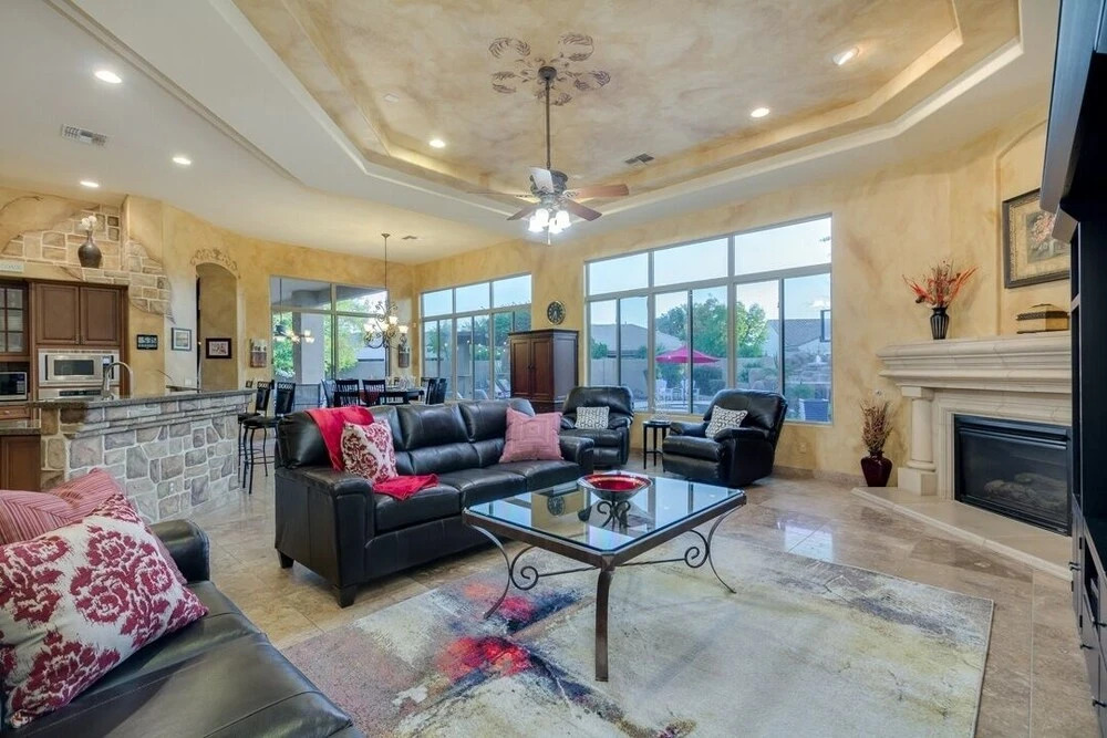 Immense Chandler 5 Bedroom Home Sleeps 10 Comfortably! Game Room Putting Green, Heated Pool and Spa. by RedAwning