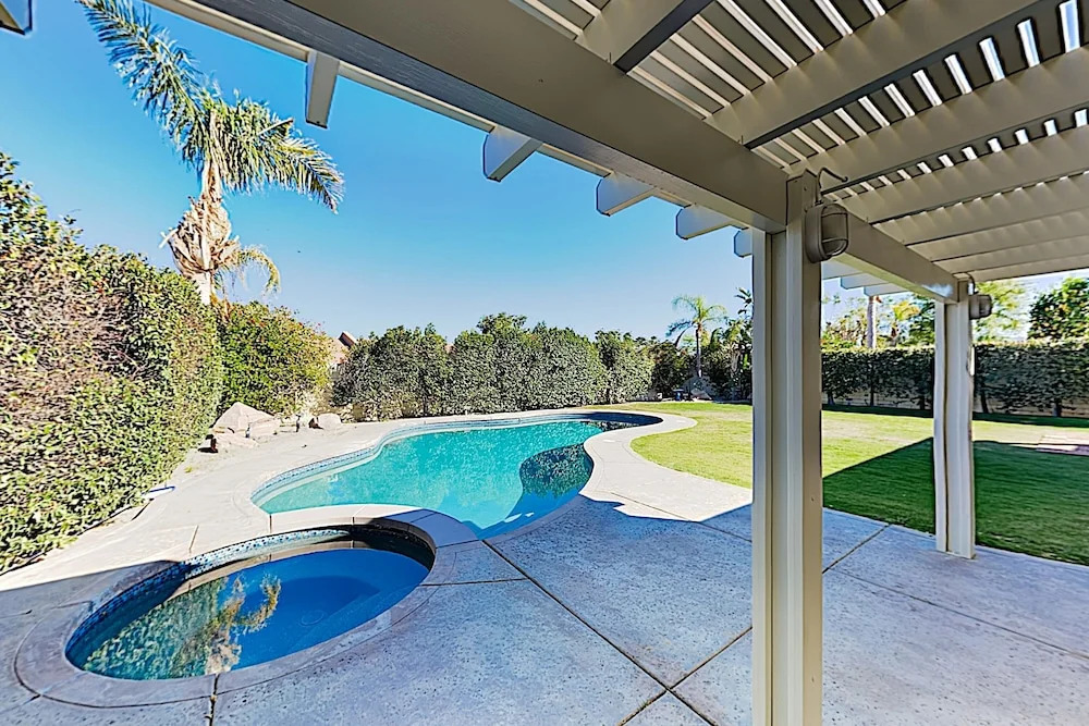 New Listing! Luxe Getaway W/ Heated Pool & Hot Tub 4 Bedroom Home
