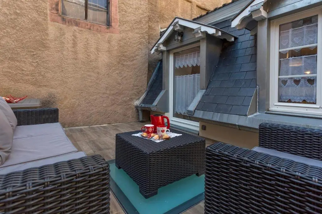 Appartement avec terrasse "BARTHOLDI"