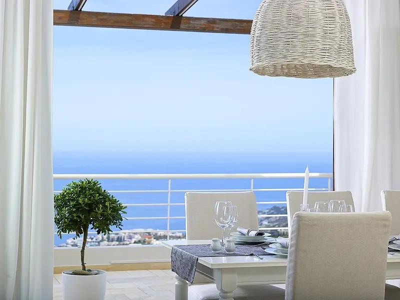 Sea Views At Blue Key Villa Near Heraklion