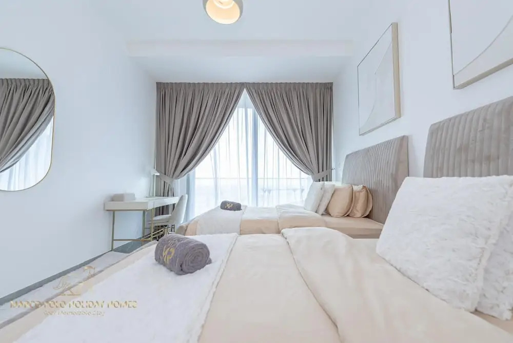 Marco Polo - Stunning 2 BR With Marina Views | Huge Pool & Gym