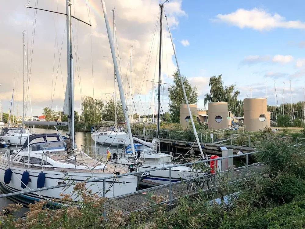 slube am Yachthafen Greifswald