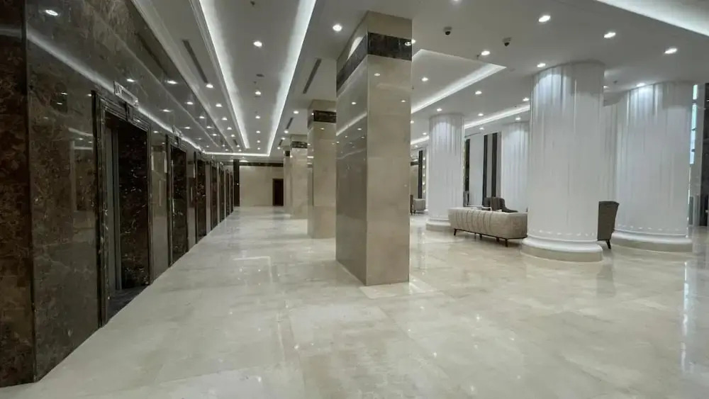 مواكب الكوثر التوصيل للحرم متوفر مجانا Mawakib Al Kawthar Hotel Makkah Free transportation to the campus
