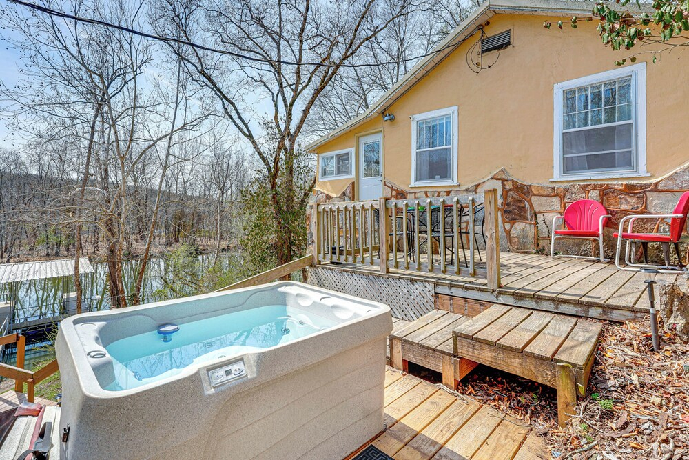 Rockaway Beach House w/ Attached Dock & Hot Tub!