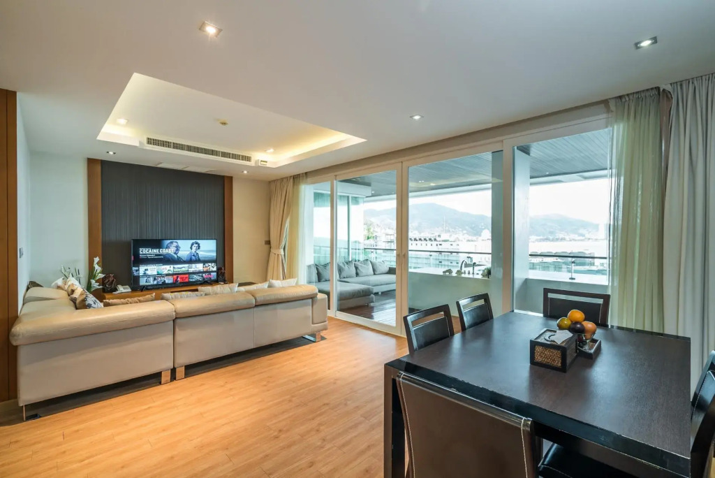 Privilege26 - Seaview plunge pool 3 bedroom luxury apartment on Kalim bay