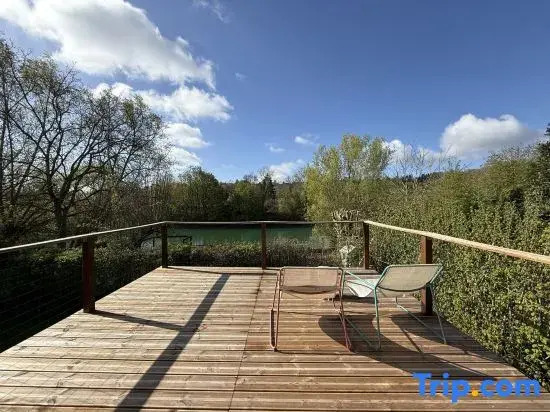 Romantic Nature Chalet   Peaceful Escape by the Marne River