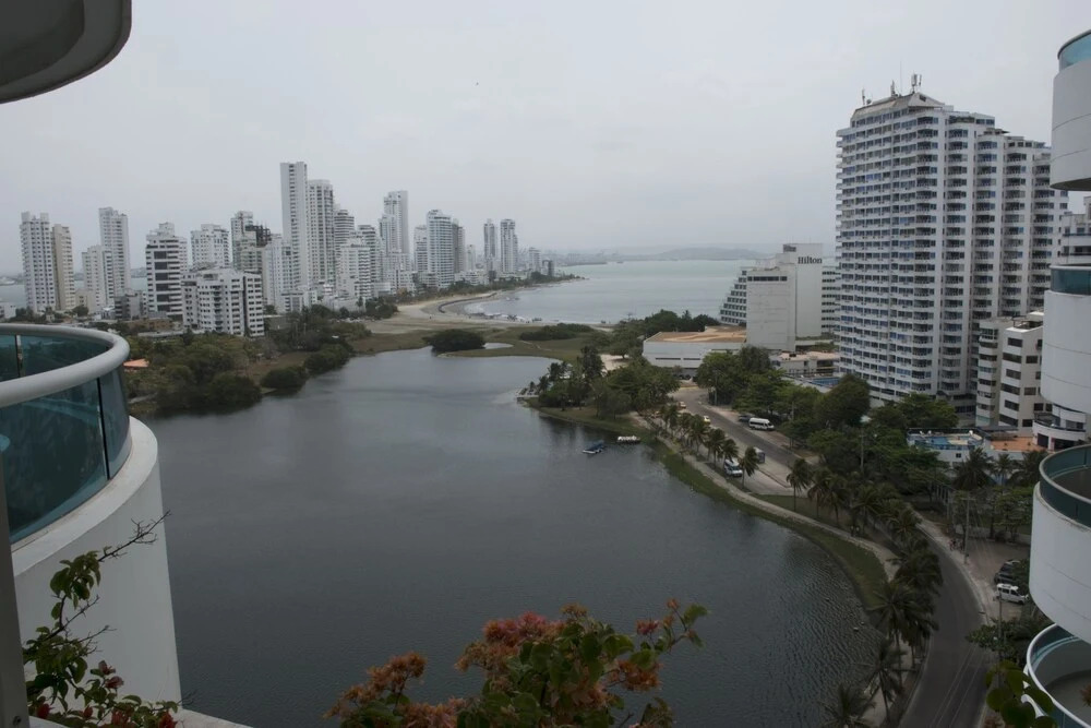 Apartment in Cartagena Ocean Front 2tl14 With Air Conditioning and Wifi