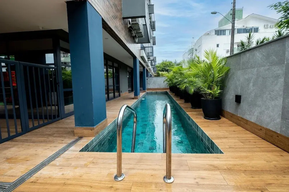 Duplex Design em Jurerê, Garagem e Churrasq JPR211