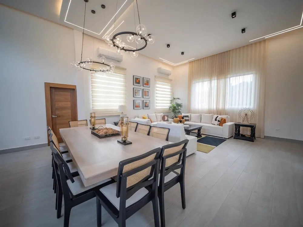 Luxurious Listed New Villa With 5 Br- 6 Bt In Sosua