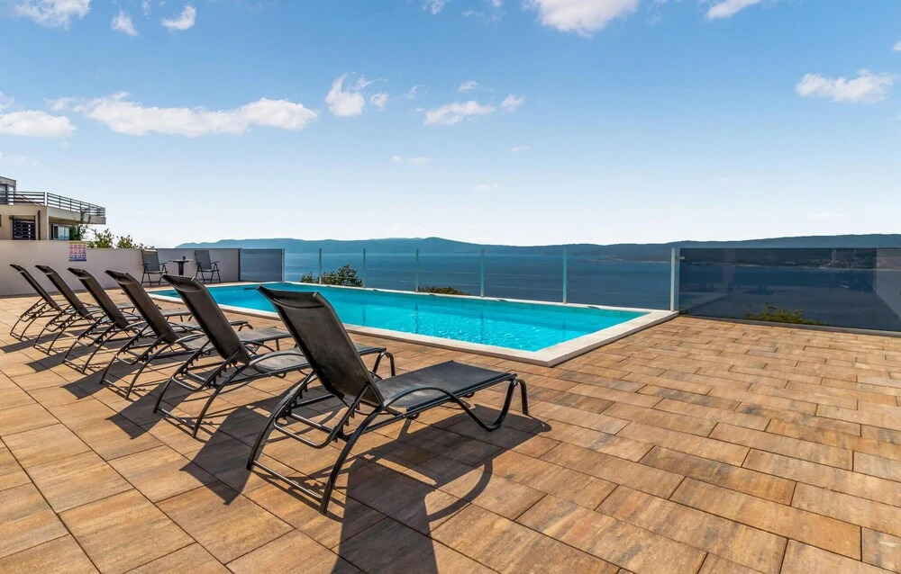 Amazing Apartment in Crikvenica With Outdoor Swimming Pool, Wifi and 1 Bedrooms