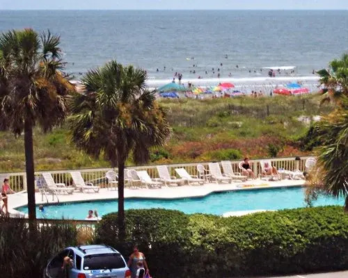 Beachfront Isle of Palms Condo w/ Balcony & Pool!