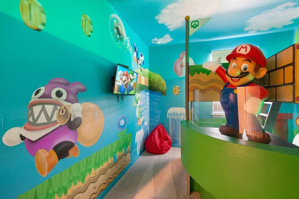 Sr023v: 9 Bed, Nintendo, Princesses, Pool