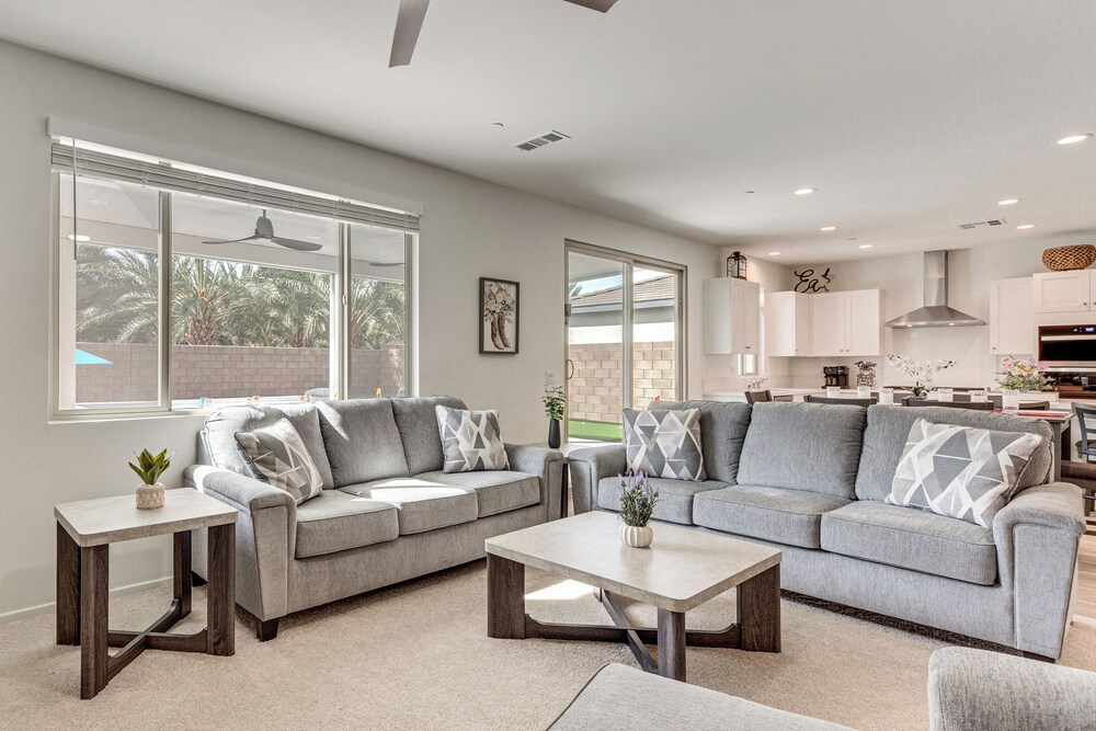 4 Mi to Empire Polo Club: Getaway w/ Outdoor Oasis