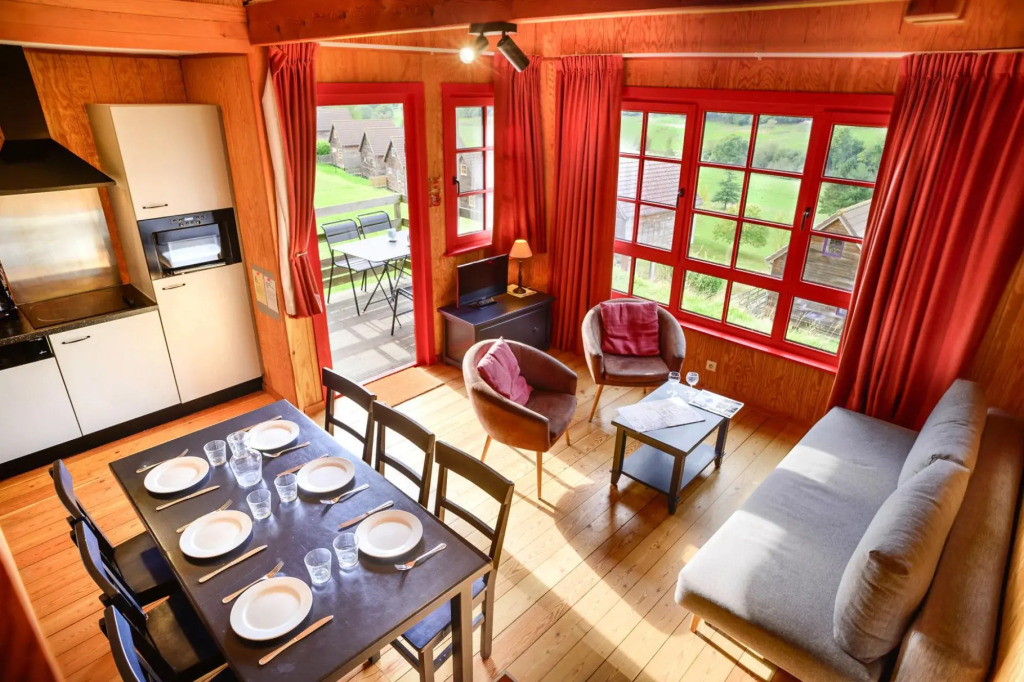 Le Domaine du Val, Grand-Laviers, wooden house for 6 pers
