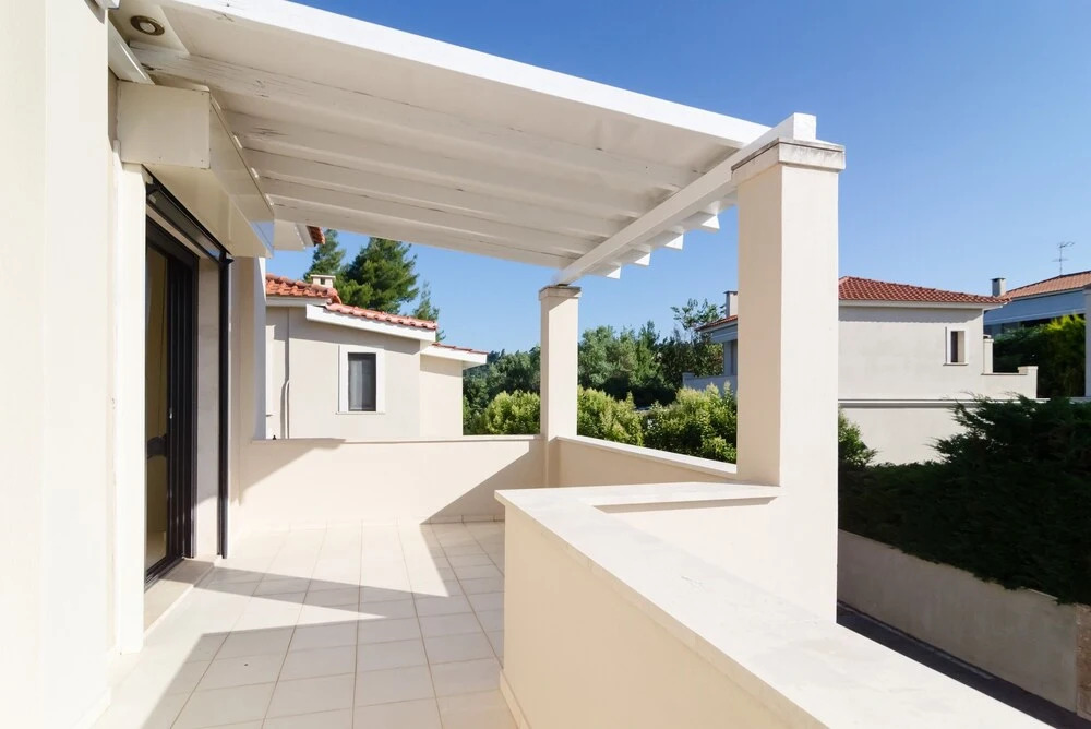 Maisonette with sea and mountain view